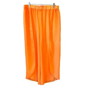 YMI Wide Leg See Through Belly Dance Beach Boho Casual Pants Women Plus Size 2X